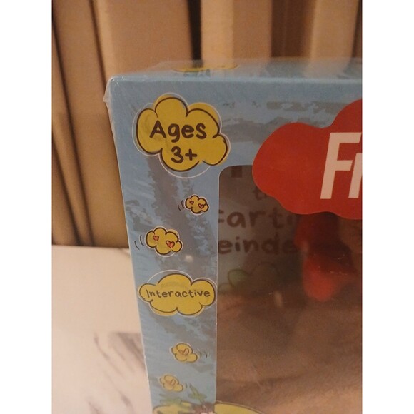 Fritz the Farting Reindeer Book With Plush Toy Interactive New Sealed - Picture 2 of 5